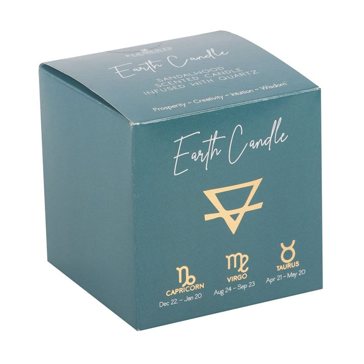 Elements Crystal Chip Candle - Water