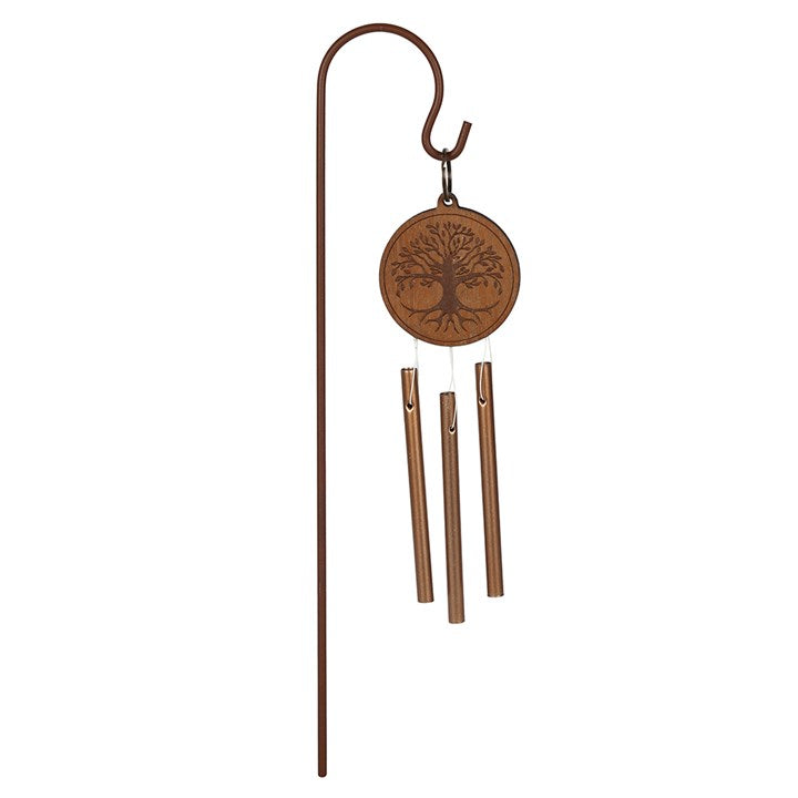 Tree Of Life Garden Wind Chime Stake