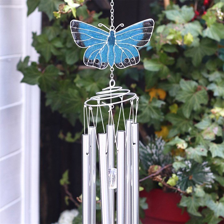 Chalkhill Butterfly Wind Chime