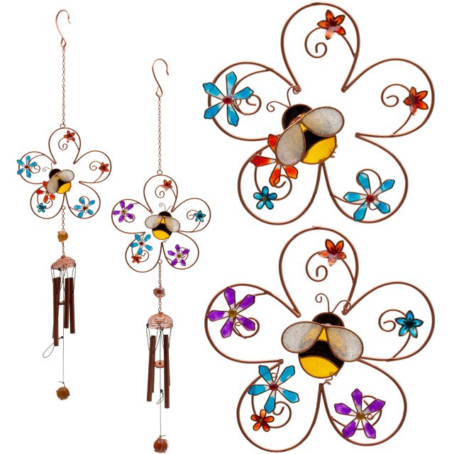 Bee And Flower Wind Chime