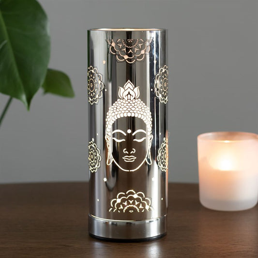 Silver Bhudda Mandala Electric Aroma Lamp