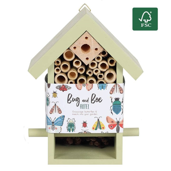 Wooden Bug & Bee Hotel